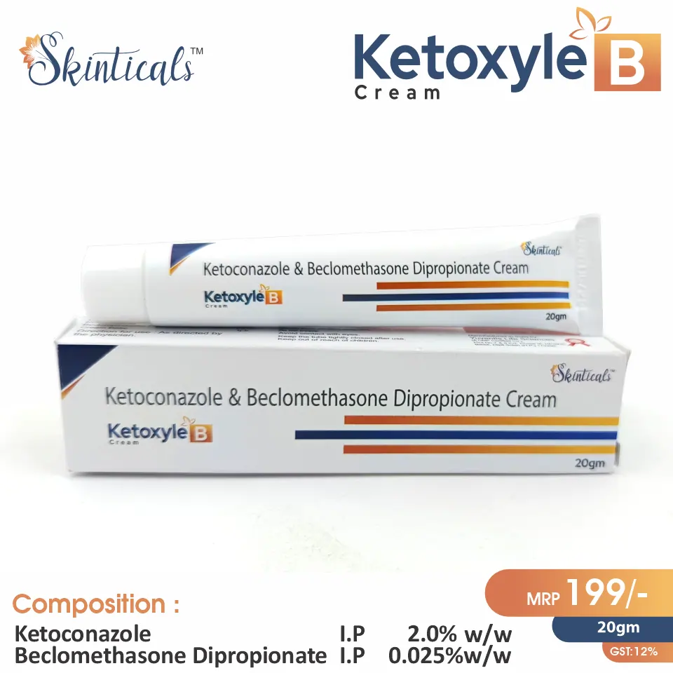 Ketoconazole + Beclometasone Cream at the best price in PCD Pharma Franchise for fungal infections with inflammation.